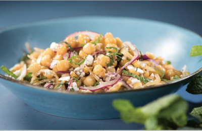 Salade de pois chiches à l’orientale